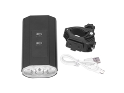 Bj-luz De Bicicleta Led Ajustável Impermeável Com Tela De Bateria E Carregamento Usb Para Estrada E Montanha