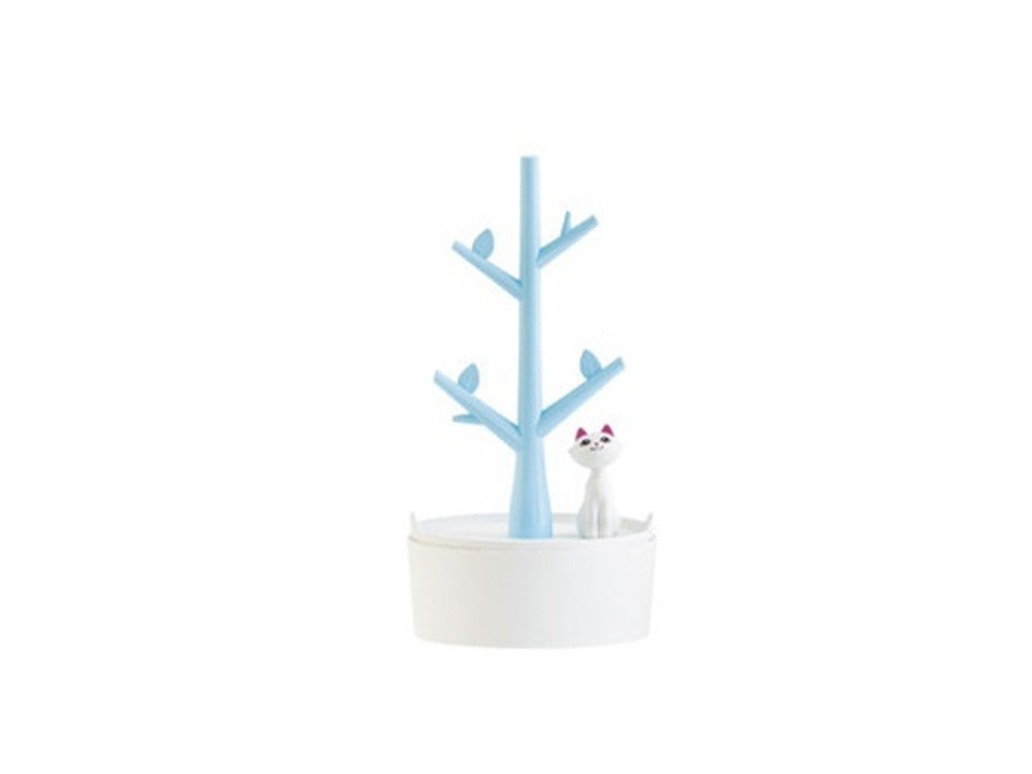 Organizador de joyería en forma de árbol para collares y aretes Kofihety