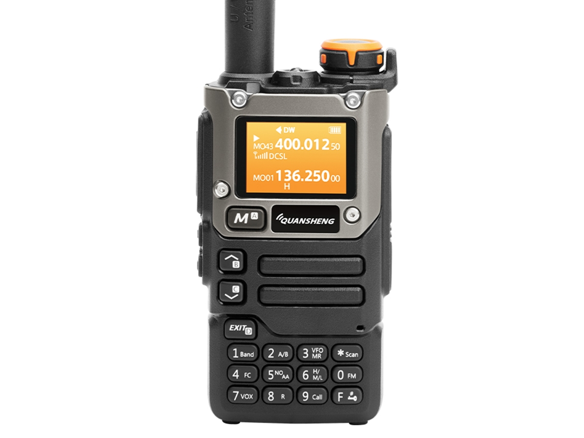 Radio walkie-talkie de largo alcance de 128 canales
