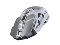 HURRISE Ratón Recargable con Cable Streamer Gaming Laptop Computer Mouse Mouse Gris