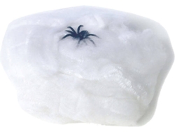 Decoraciones de Halloween DISFRAZZES Telaraña Blanca con Araña (20 gr)
