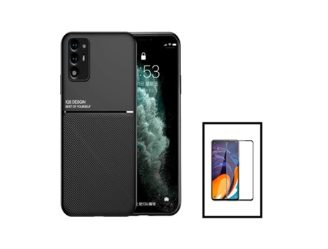 Protector de Pantalla Traseira Gorilasglass para Oppo Oppo F19 Pro 5G GIFT4ME Vidrio Templado Negro