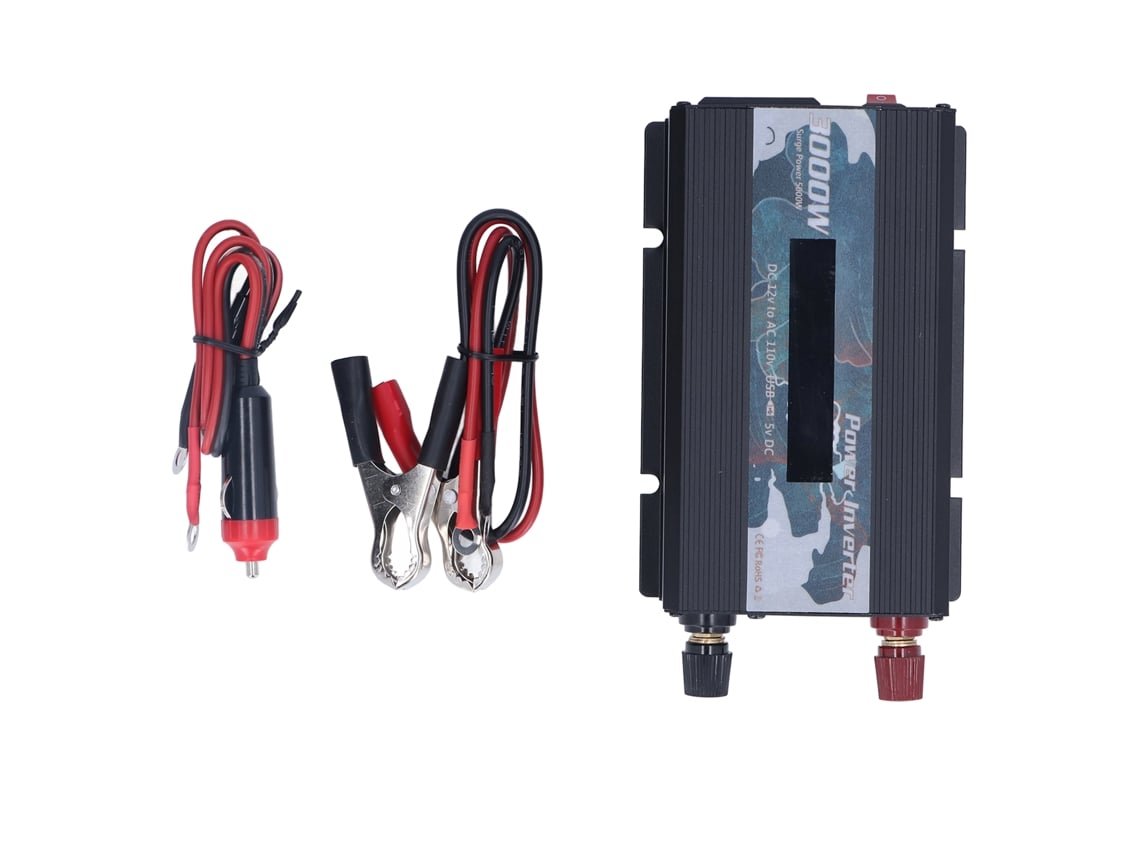 2026-inversor De Onda Senoidal Pura Dc 12v A Ac 110v Convertidor De Batería Multifuncional Para Electrodomésticos