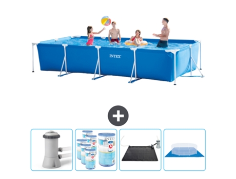 Piscina Tubular INTEX 28274GN-CB91 (7127 L - 220x84cm)