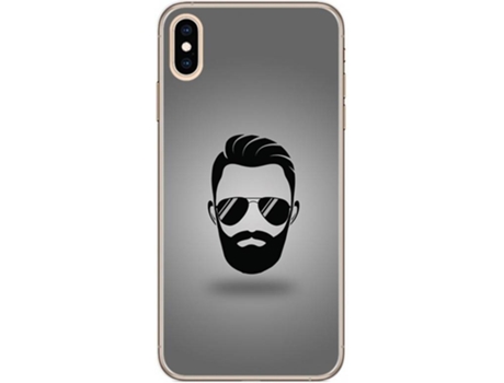 Carcasa iPhone XS Max TUMUNDOSMARTPHONE Barba Multicolor