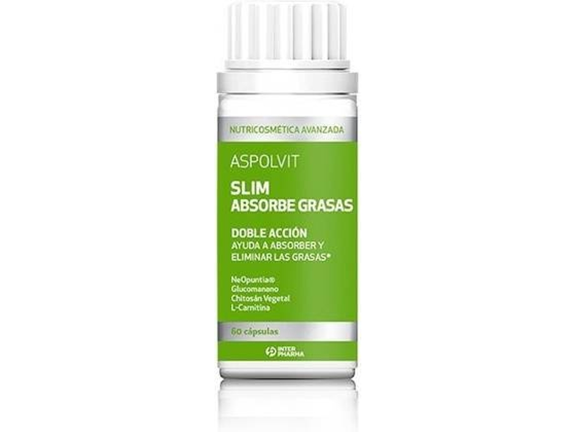 Complemento Alimentar ASPOLVIT Slim Absorve Gordura (60 cápsulas)
