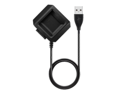 Cable de carga y sincronización de datos USB con base de carga para reloj inteligente Fitbit Ionic Ly Ebike