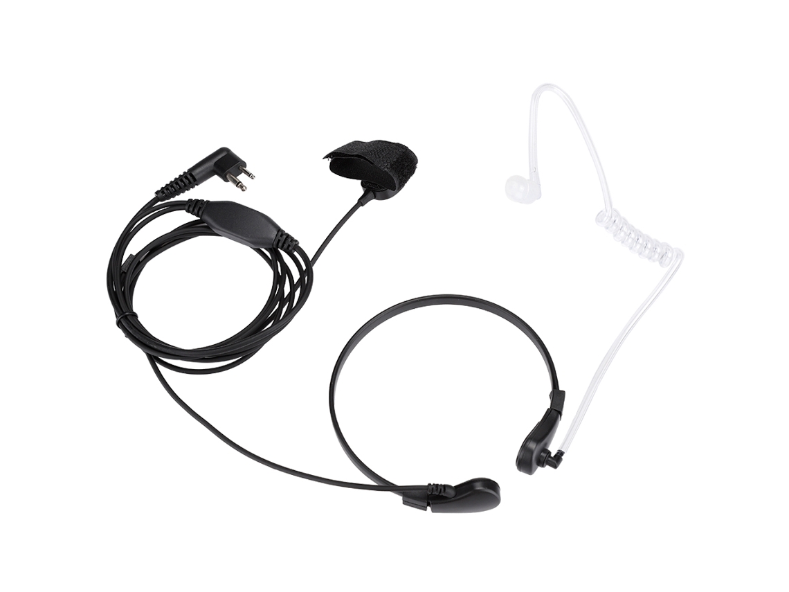 Auriculares con micrófono para transmisión y recepción de radio bidireccional