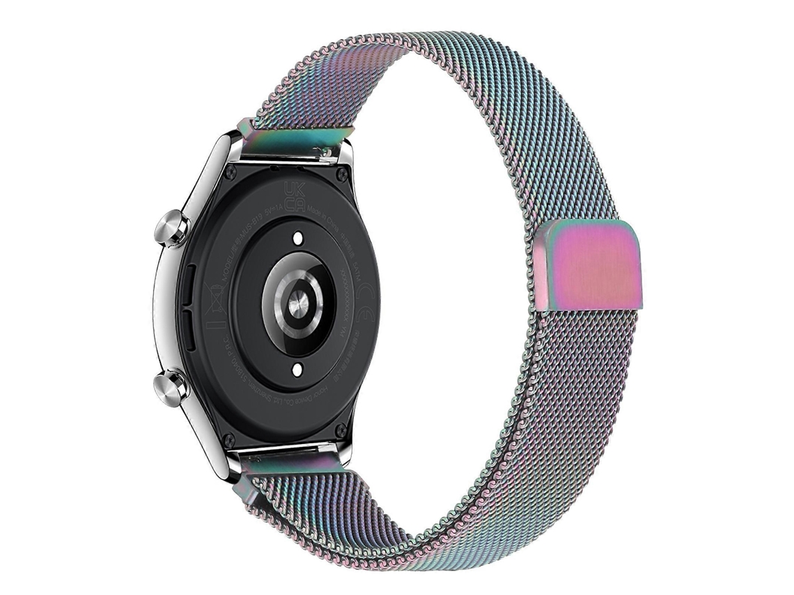 Pulsera metálica estilo Milán para reloj Honor GS 3, 22 mm