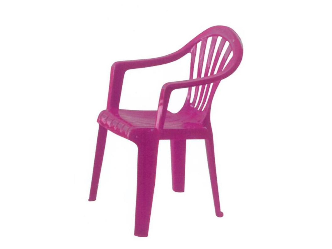 Sillon Infantil Resina Fucsia