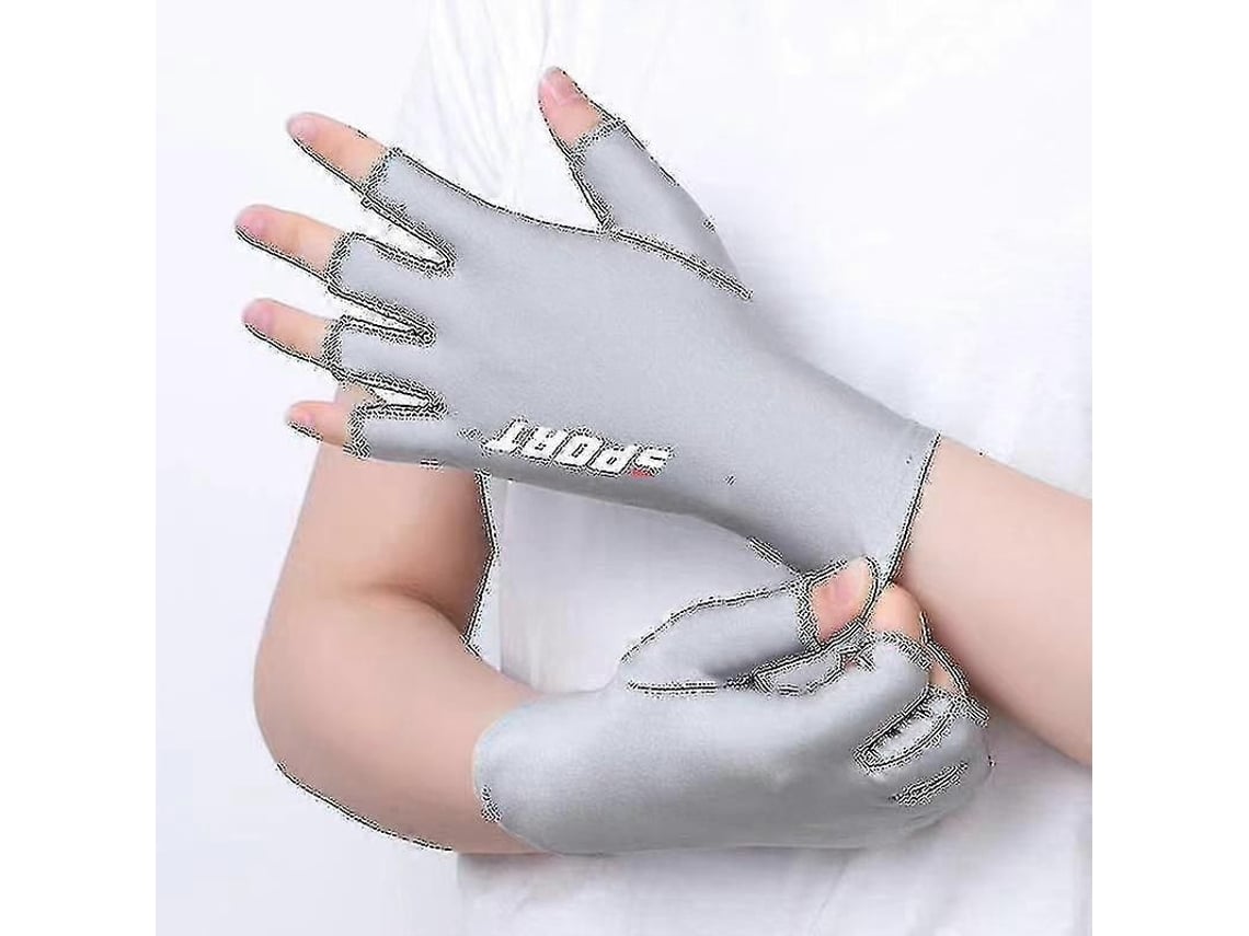 2 Pares Luvas Uv Para Lâmpada De Unha Gel, Luvas De Proteção Uv Para Manicures