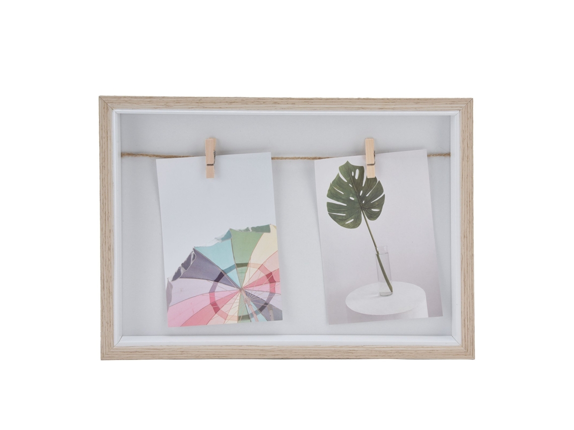 Portafotos de madera moderno para decoración creativa del hogar y la oficina