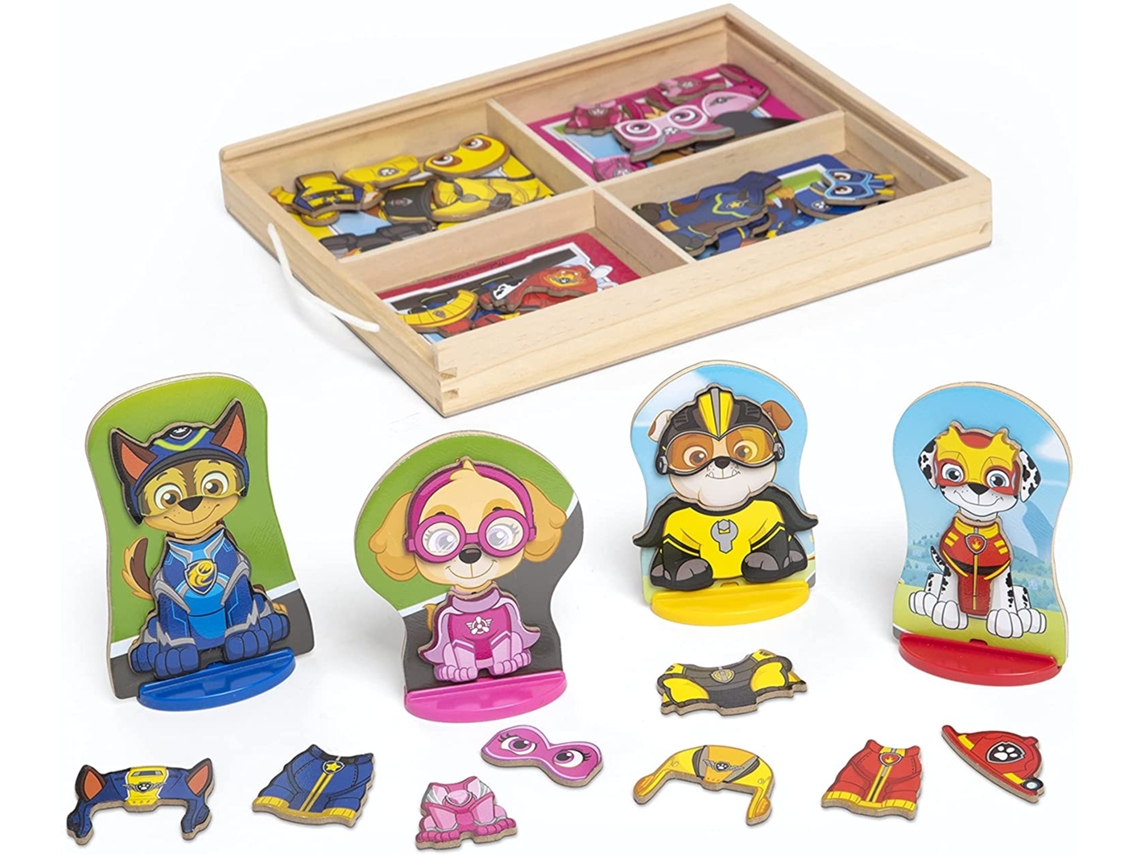 Jogo de Mesa MELISSA & DOUG Paw Patrol Magnetic Pretend Play (3 Anos)