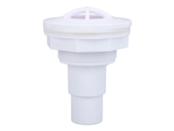 Conector de retorno de piscina con rosca macho G2 de 32 mm y 38 mm para uso abierto