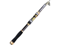 Caña De Pescar Giratoria Carbono Para Trucha Y Carpa, Equipo Telescópico Señuelos., Resistente, Ligero
