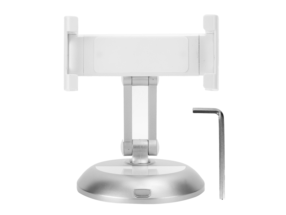 Soporte De Escritorio Plegable De 360 Grados Para Teléfonos Y Tabletas Portátiles, Fabricado En Abs Y Aleación De Aluminio.