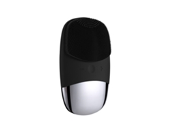 Cepillo de limpieza facial eléctrico cuadrado Csyy con masaje facial ultrasónico (negro)
