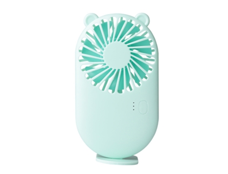 Mini Ventilador Portátil para Viajes y Oficina Usb 3 Modos Ajustables para Verano -D