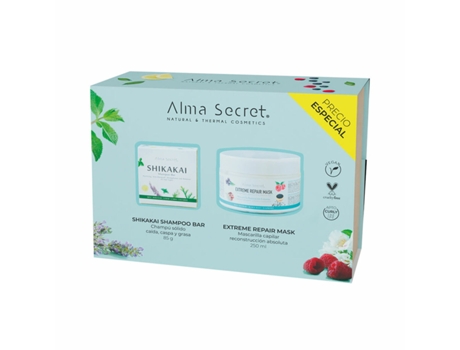 Set de Peluquería Alma Secret Tratamiento Capilar Fortalecedor 2 Piezas