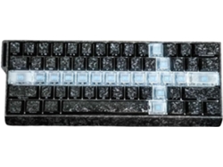 Teclados Mecánicos, Teclas, 19, Aspecto De Carbono, Transparentes, Resistentes Al Desgaste