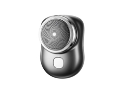 Afeitadora eléctrica portátil USB Rosewell, recargable, con cabezal reemplazable y extraíble.