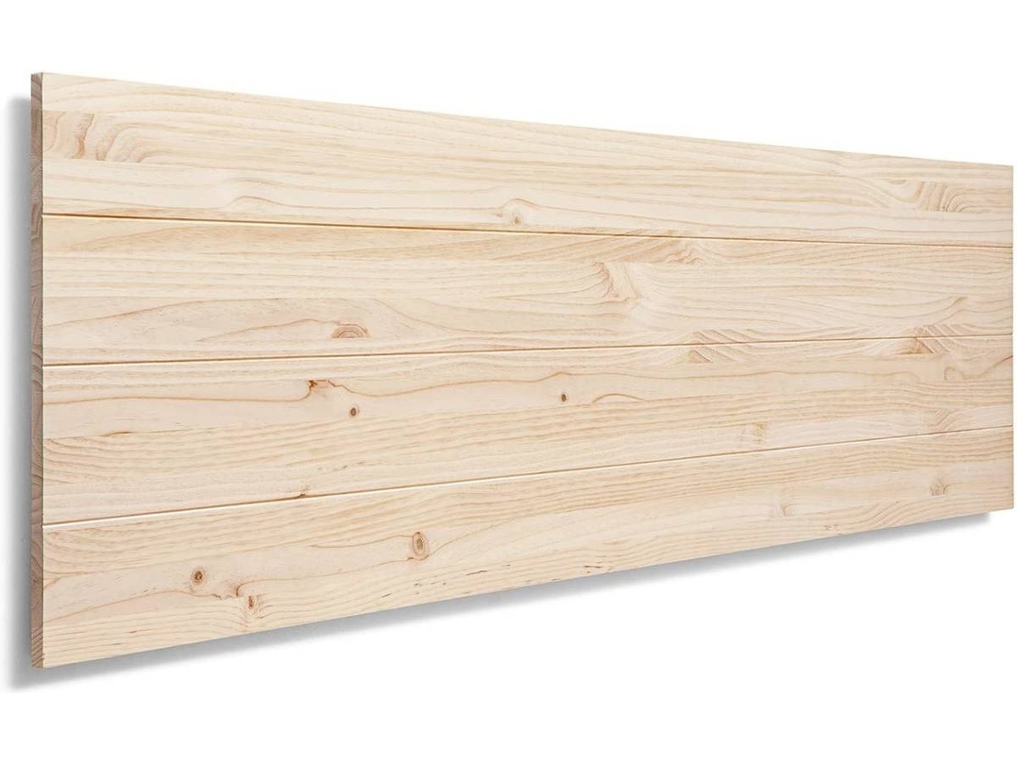 Cabecero de Cama PEJECAR Oslo (Marrón - Madera de Piño - 45x145x3 cm)