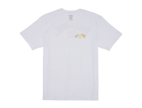 Camiseta de Manga Curta Uv Arch Fill Branco 16 Yearsbillabong