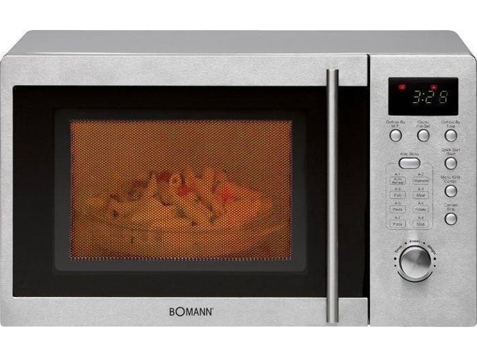 Microondas BOMANN MWG 2211 U CB (20 L - Com Grill - Inox)