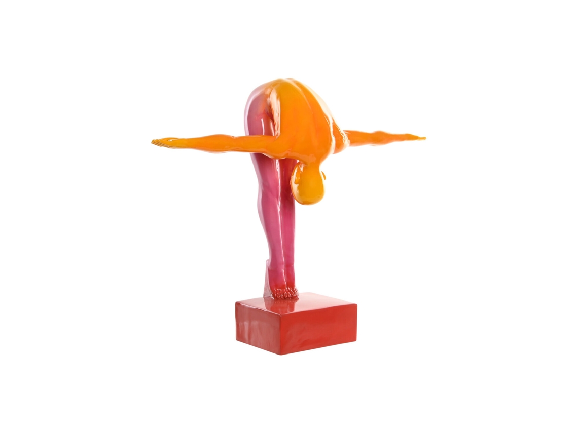 Figura Resina Atleta Multicolor 55x17x45cm