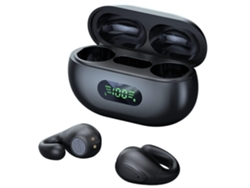 YEMAESRE M31 Auriculares Inalámbricos con Clip Bluetooth 5.3 Micrófono Enc Cancelación de Ruido para Ios/Android Negro