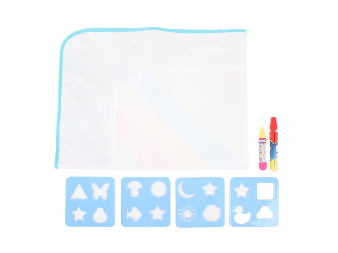 Tapete Grande Reutilizable Para Dibujar Con Agua Para Niños, Con Bolígrafos Y Accesorios.