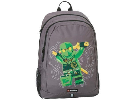 LEGO Core line Ninjago Backpack 20279-2408, para un chico, mochilas (Gris - One size EU)