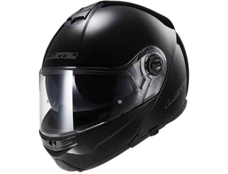 Casco Modular LS2 FF325 Strobe Gloss Black (Talla: XS)