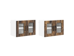 Maison Exclusive - Mueble De Cocina 2 Pcs Roble Ahumado 60 X 31 X 40 Cm