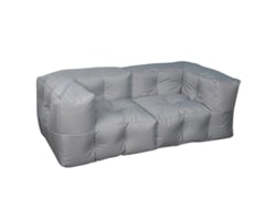 Sofá Modular Exterior Impermeable Anti-UV Bananair 90x180 cm Gris Claro