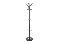 Perchero de metal y para paraguas con 10 perchas H.182cm WELLHOME