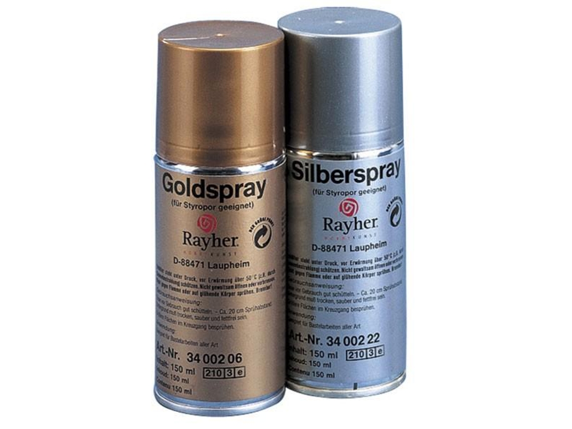 Aerosol para poliestireno - dorado RAYHER