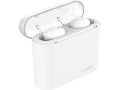 Auriculares Bluetooth True Wireless KELODO S690 (In Ear - Micrófono - Noise Cancelling - Blanco)