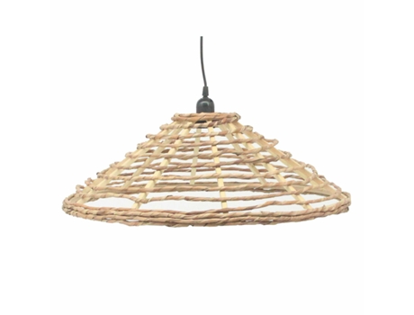 Lámpara de Techo DKD HOME DECOR Castanho Rotim 220 V 50 W Urbana 57 X 57 X 19 Cm