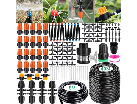 Kit riego por goteo automático 408 metros FRASHENG