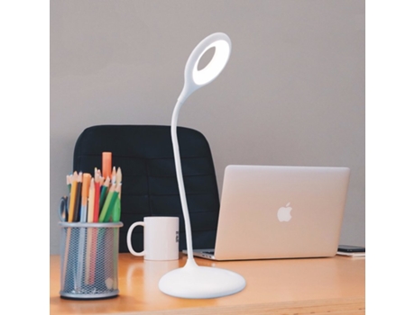 Lámpara de Mesa JANDEI Desktop USB recargable 1200mAh (3W - Luz Blanca Natural - 4000K)
