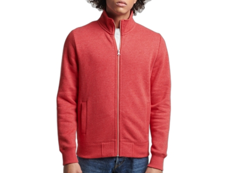 Chaqueta de Chándal para Hombre SUPERDRY (Algodón - S - Rojo)