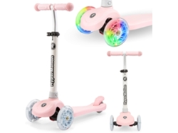 Patinete infantil 3 ruedas 3-8 años ruedas LED HYPERMOTION
