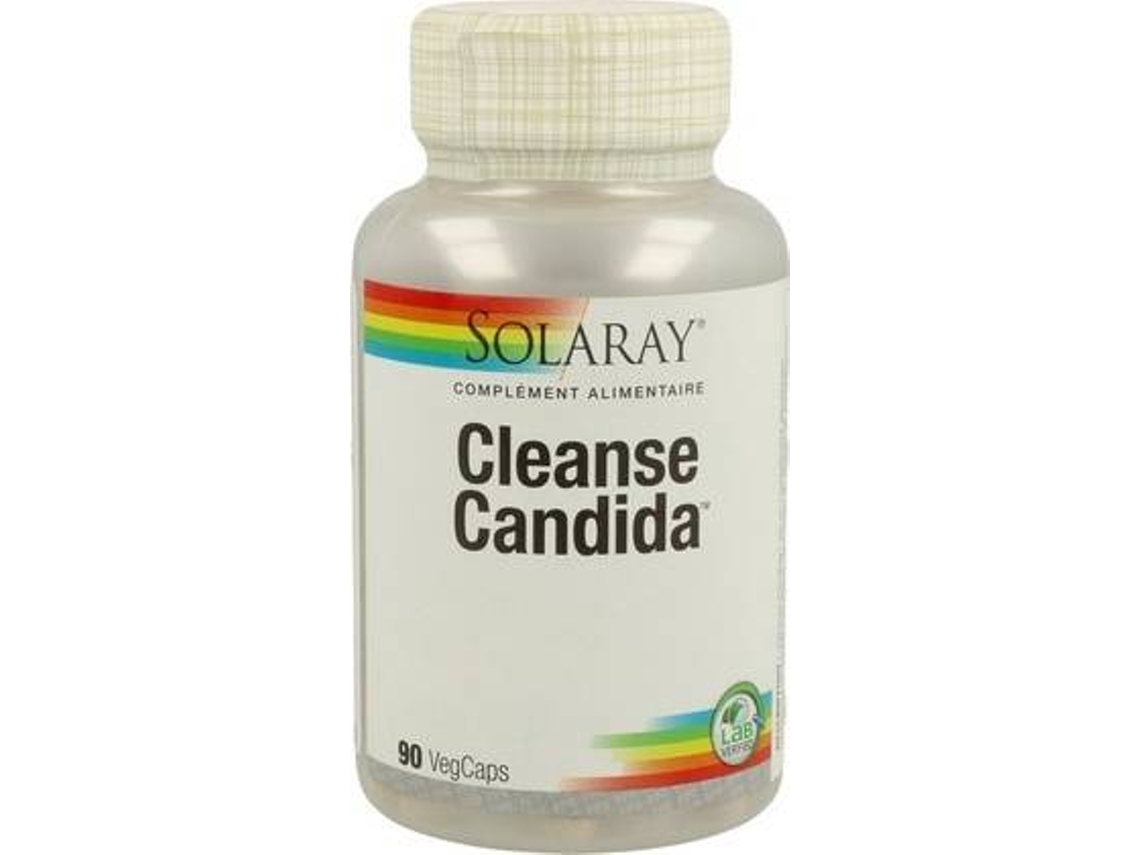 Complemento Alimentar SOLARAY Cleanse Candida (90 cápsulas)