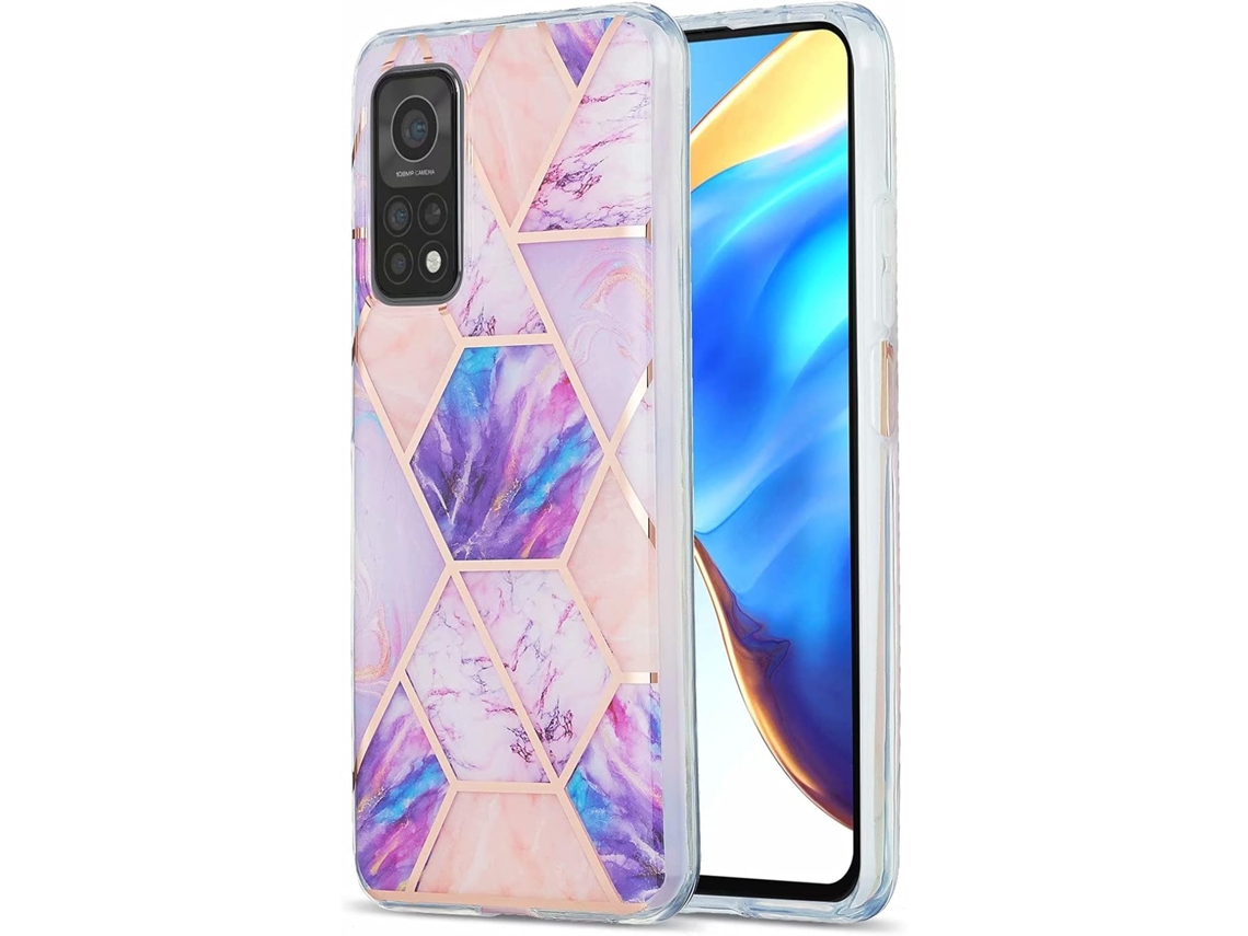 Protector de Pantalla Mármore Imd Face Grátis Amortecedor para Xiaomi 10T/10T Pro HONGWE.