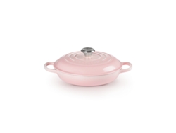 Cacerola Baja 26Cm Shell Pink LE CREUSET