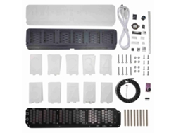Kit Relógio Despertador Led 6 Dígitos Espectro Hora Temp Data