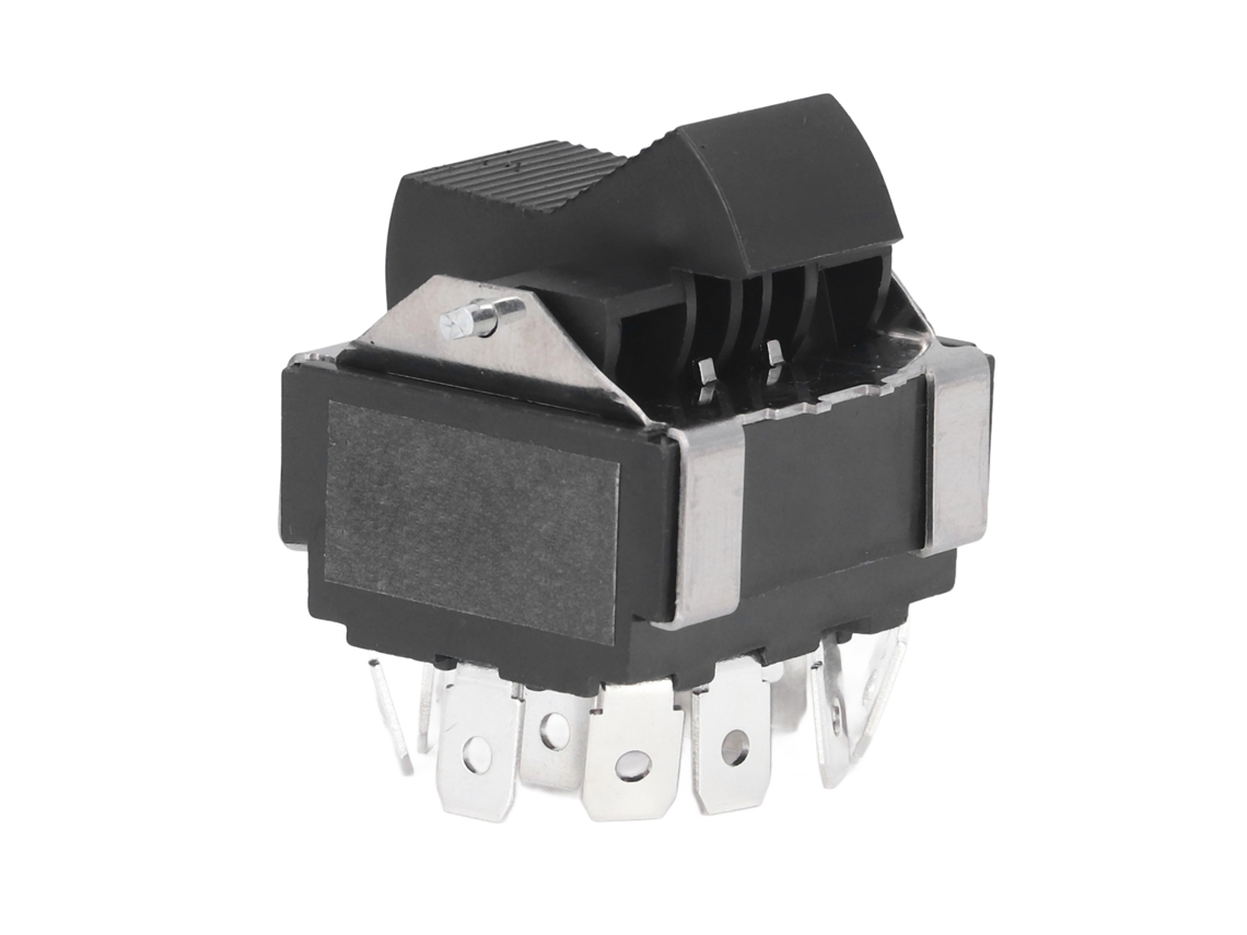 2026-interruptor Rocker De Transferencia De Potencia 25a 12 Pin 125-250v Para Equipos Mecánicos
