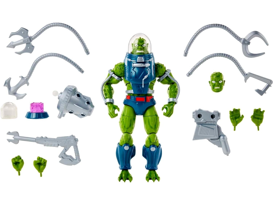 Figura Slush Head Deluxe Masterverse He-Man Masters Del Universo 18 cm