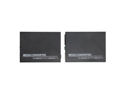 Convertidor De Medios De Fibra Óptica Ethernet Monomodo 10/100base Tx A 100base Fx Rj45 Sc Transceptor 25 Km